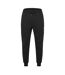 Mens Athletic Jogging Bottoms Black Everlast-2