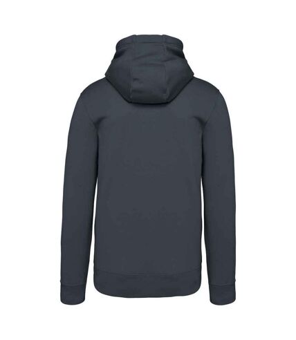 Kariban Mens Hooded Sweatshirt (Dark Grey)