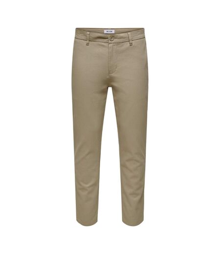 Chino Homme Beige Only