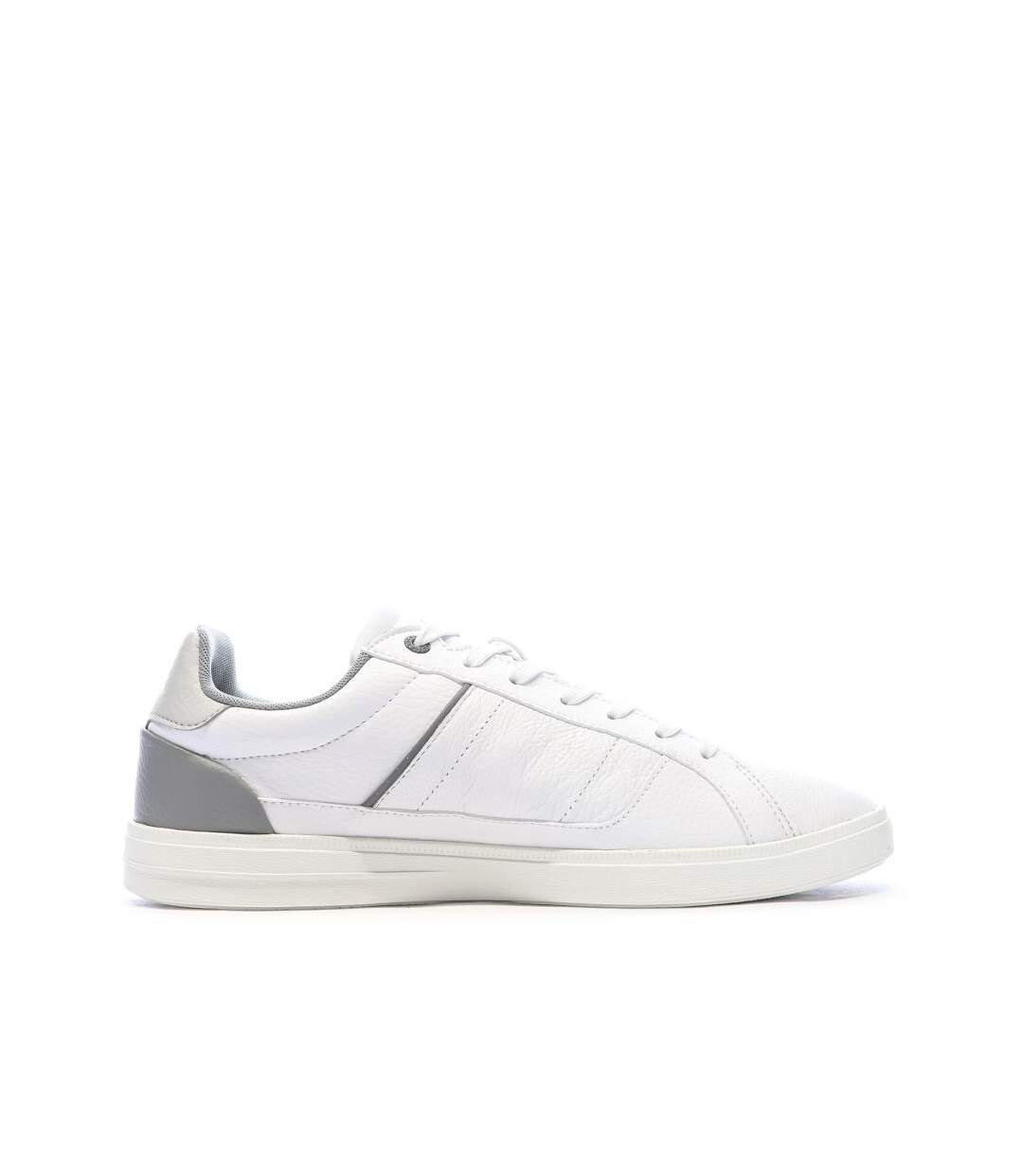 Baskets blanches/grises homme lacoste europa-2