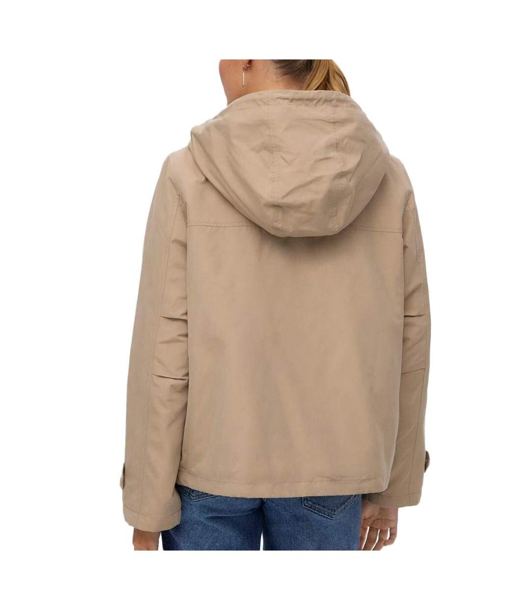 Manteau beige femme vero moda gail-2