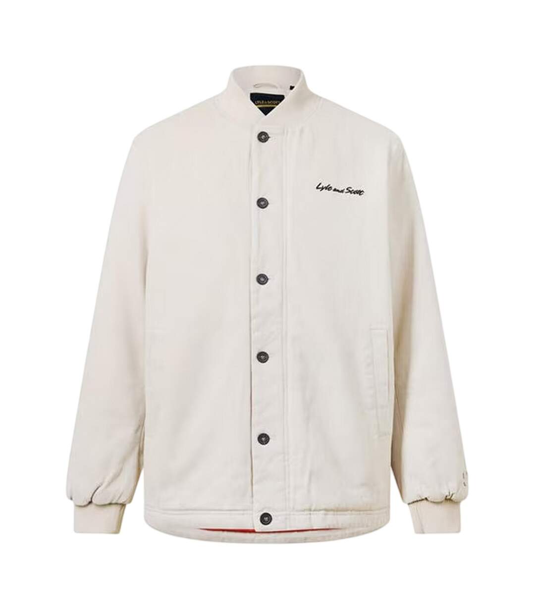 Veste Rembourrée Motif/style Logo Homme Beige Lyle & Scott-1