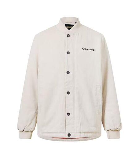 Veste Rembourrée Motif/style Logo Homme Beige Lyle & Scott