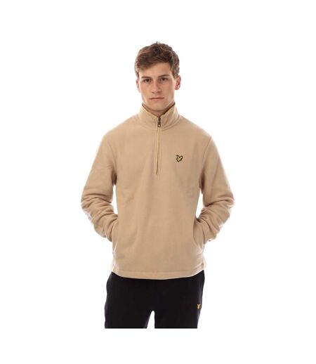 Polaire Homme Beige Lyle & Scott