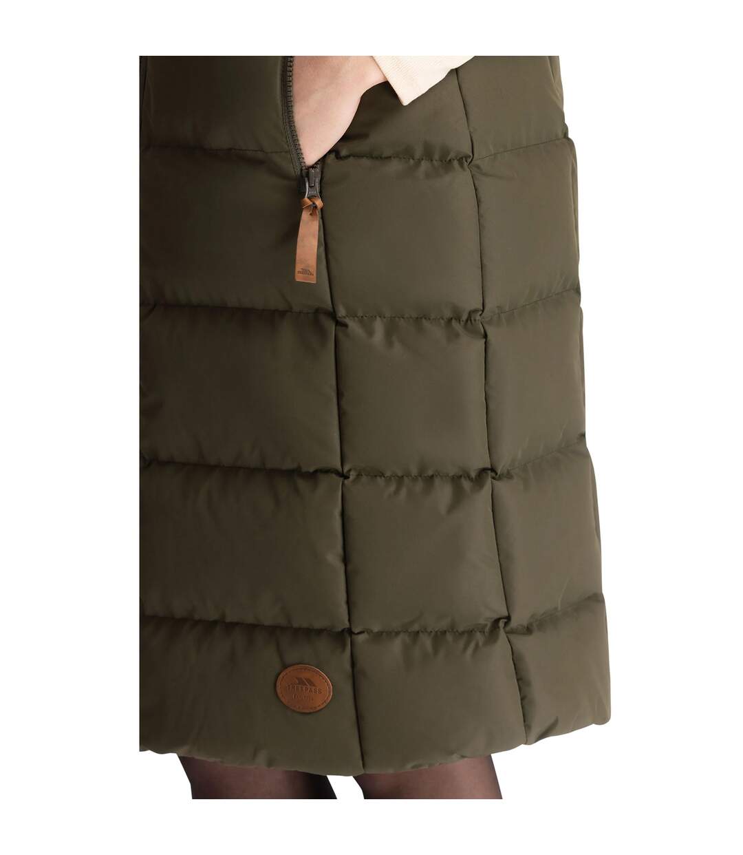 Veste Sans Manches Audrey Femme Vert Kaki Trespass-4