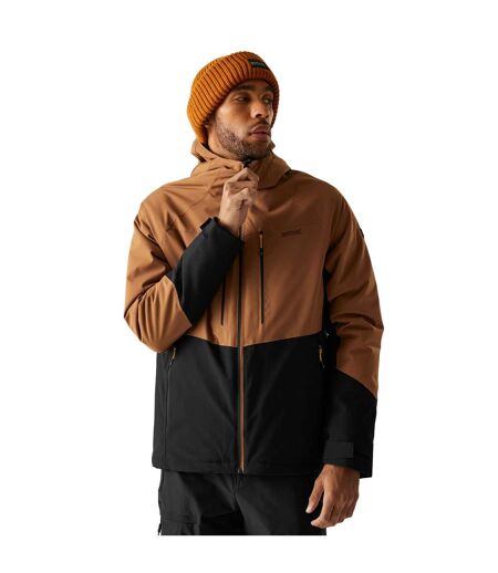 Doudoune Matelassée Highton Homme Marron Noir Regatta