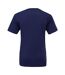 T-shirt manches courtes unisexe bleu marine Bella + Canvas