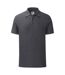 Polo iconic homme gris foncé chiné Fruit of the Loom