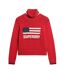 Sweat Motif/style Drapeau Des États-unis Femme Rouge Superdry-2