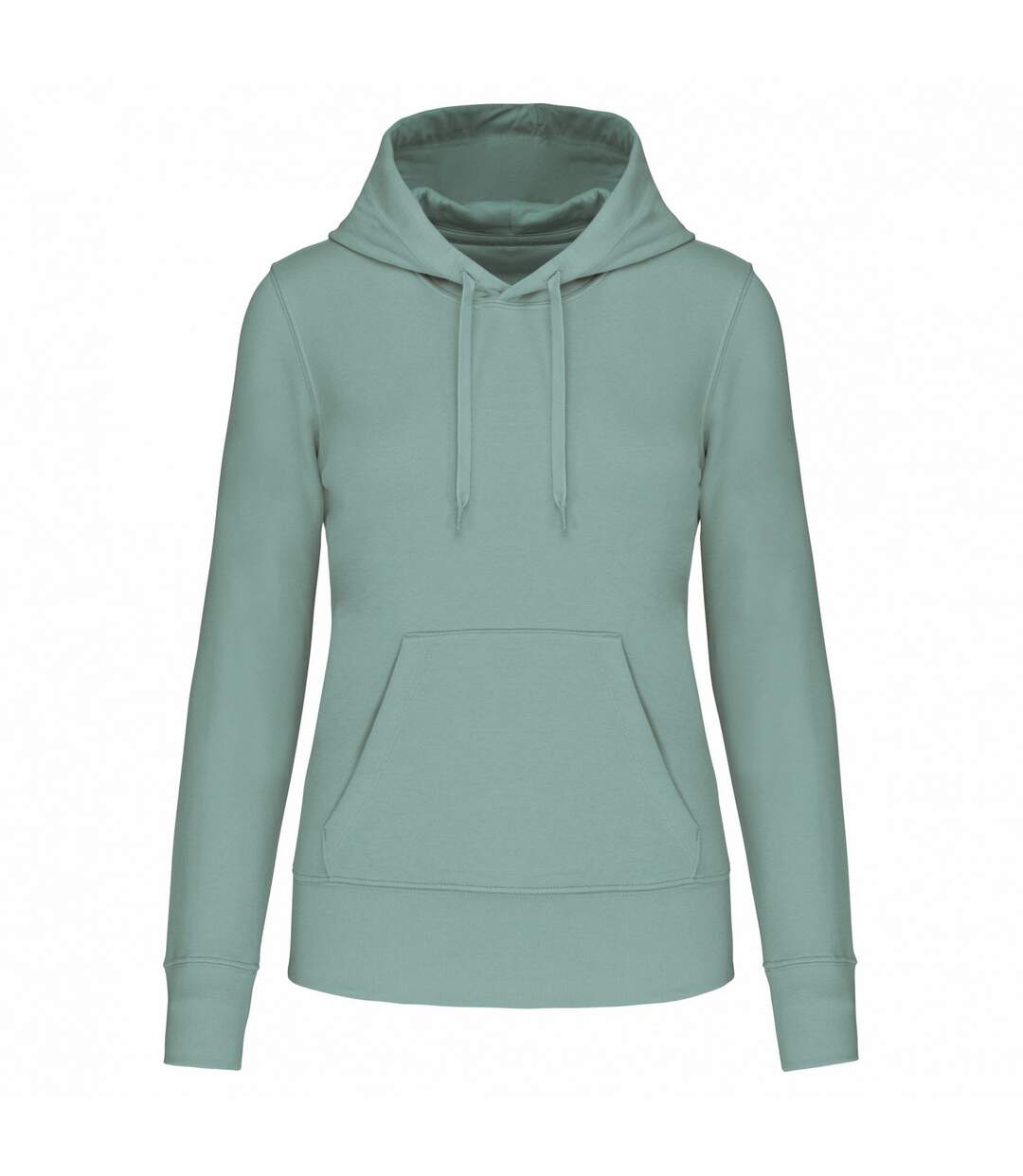 Womens/ladies hoodie sage Kariban