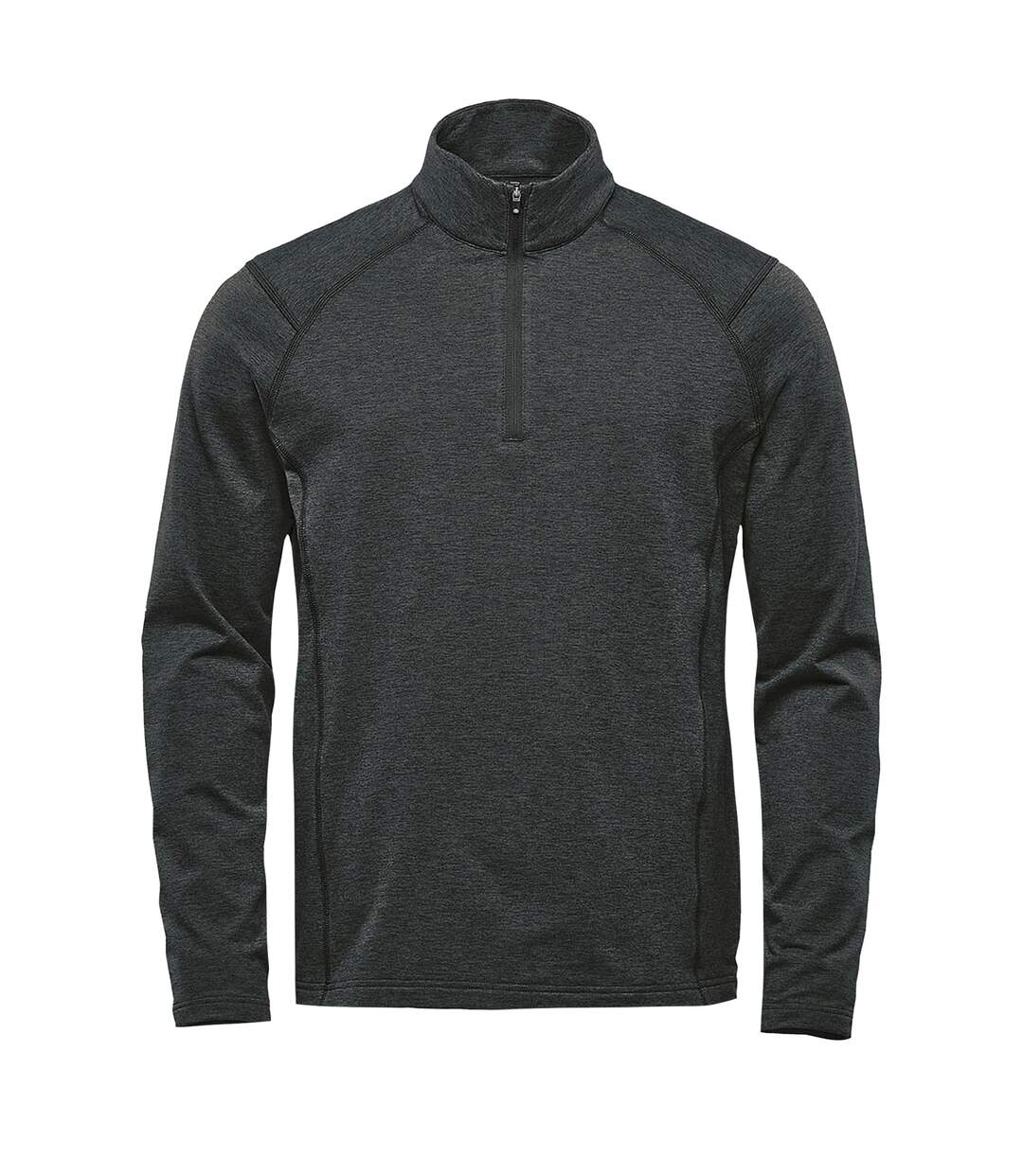 Haut Polaire Treeline Homme Noir Chiné Stormtech-1