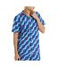 Chemisette bleu homme umbro printed shirt regale - l-1