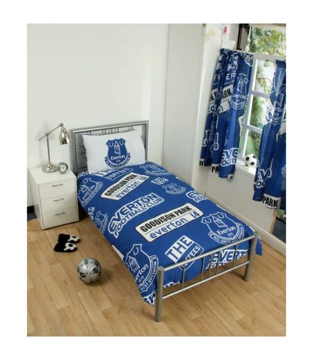 Everton FC - Parure de lit (Bleu / Blanc) - UTSG20043