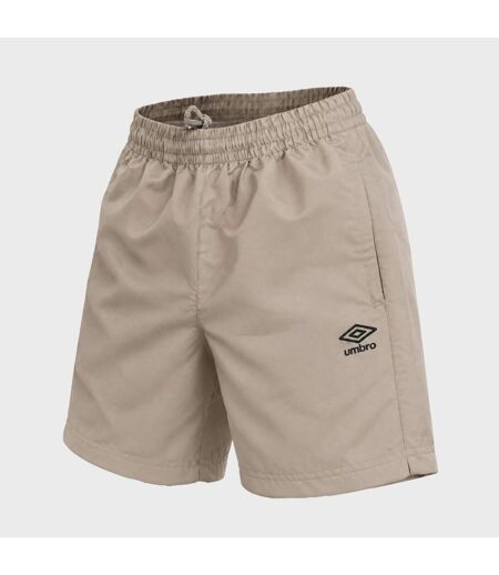 Short de sport homme avec poches zippées et logo thermocollé 484500 Umbro