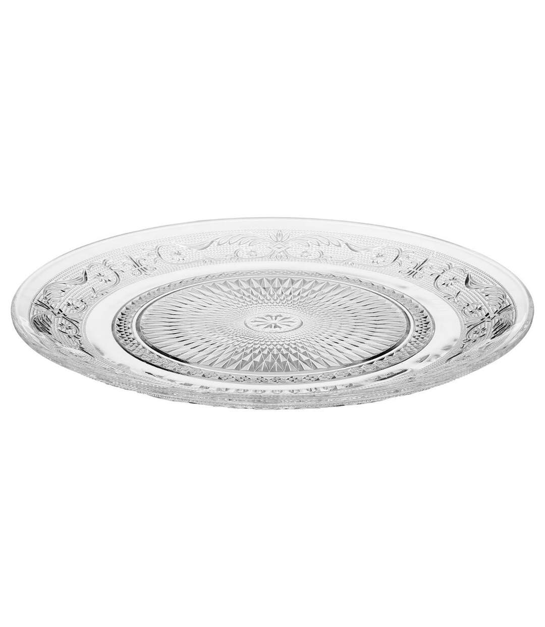 Lot de 6 Assiettes Plates Renaissance 25cm Transparent-2