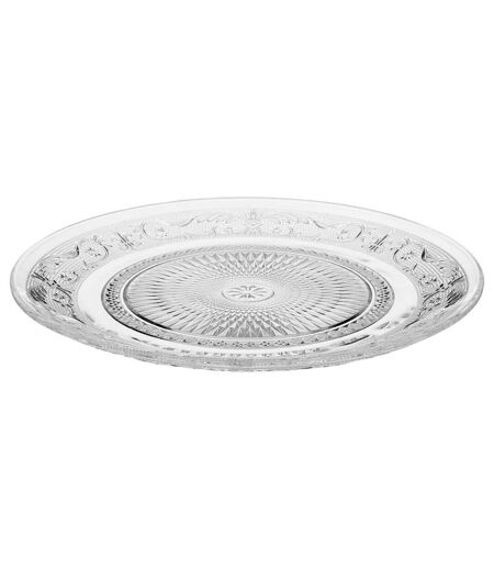 Lot de 6 Assiettes Plates Renaissance 25cm Transparent