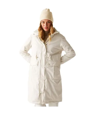 Womens/ladies Yannta Insulated Waterproof Jacket Light Vanilla Regatta