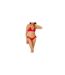 Haut De Maillot De Bain Motif/style Triangle Femme Rouge Primaire Tommy Hilfiger-1