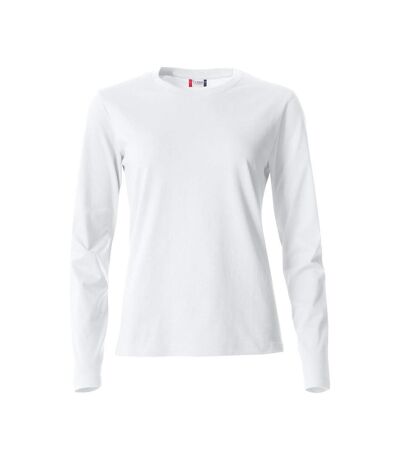T-shirt Basic Femme Blanc Clique