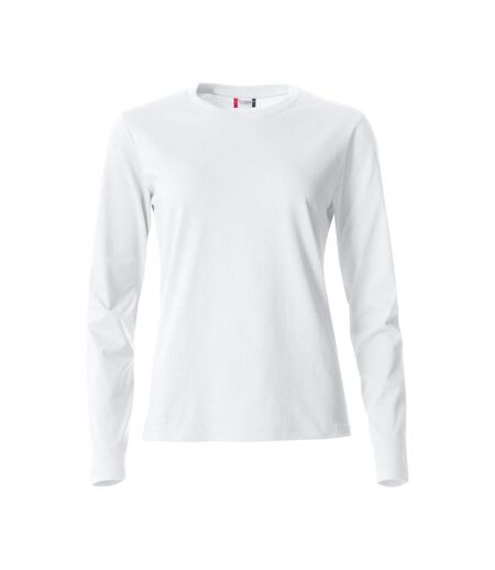 T-shirt Basic Femme Blanc Clique