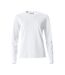 T-shirt Basic Femme Blanc Clique-1