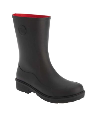 Womens/ladies wonderwelly technology boots black FitFlop