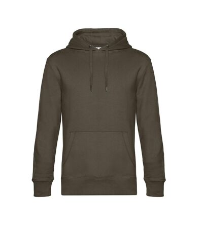 Mens King Hoodie Khaki B&C