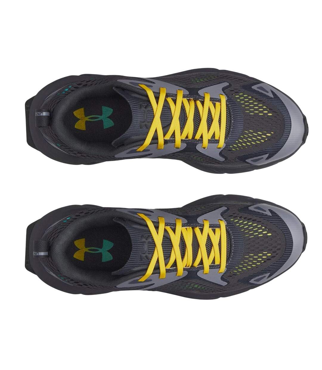 Mens Gradient Trainers Anthracite Green Under Armour-3