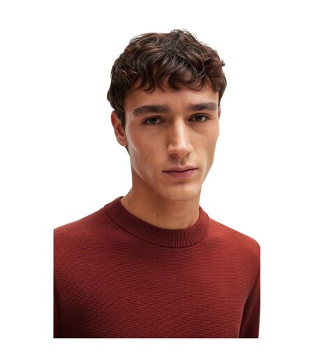 Sweat Ecaio-p Homme Marron Boss
