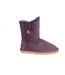Eastern Counties Leather Womens/Ladies Lacey Sheepskin Button Boots (Purple) - UTEL217