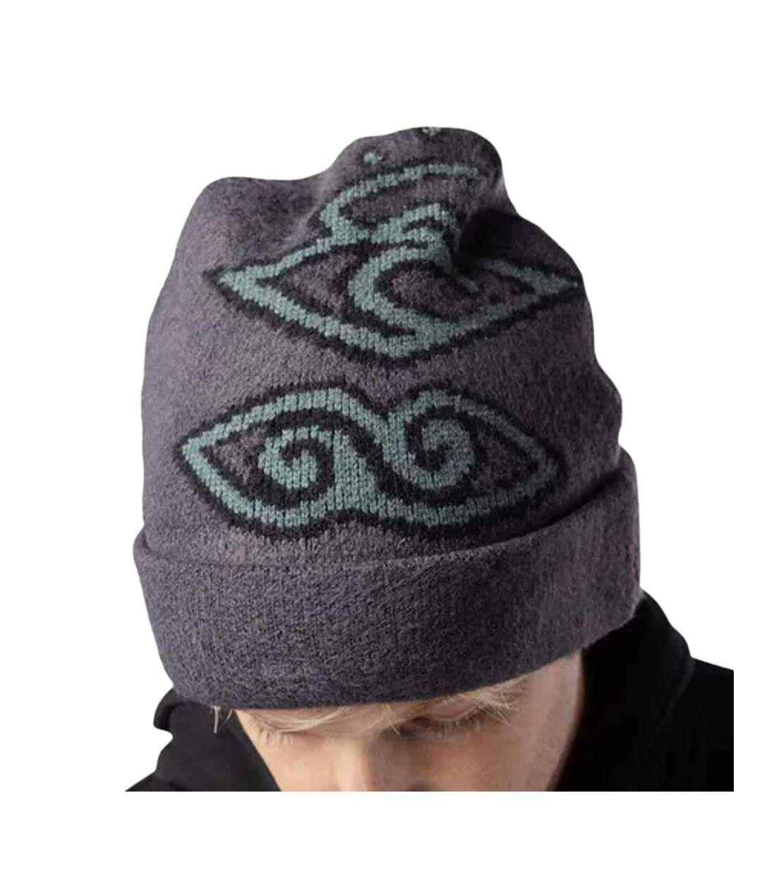 Bonnet noir/gris homme rip curl surf icon beanie-2