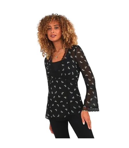 Blouse Femme Noir Joe Browns