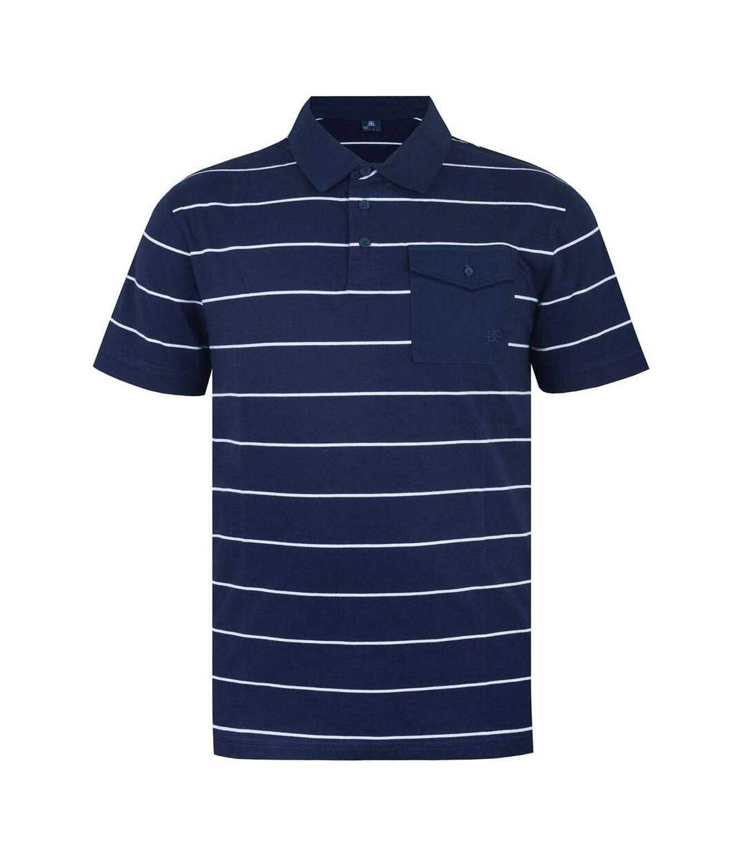 Polo Motif/style À Rayures Homme Bleu Marine Blanc Giorgio-1
