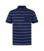 Polo Motif/style À Rayures Homme Bleu Marine Blanc Giorgio-1