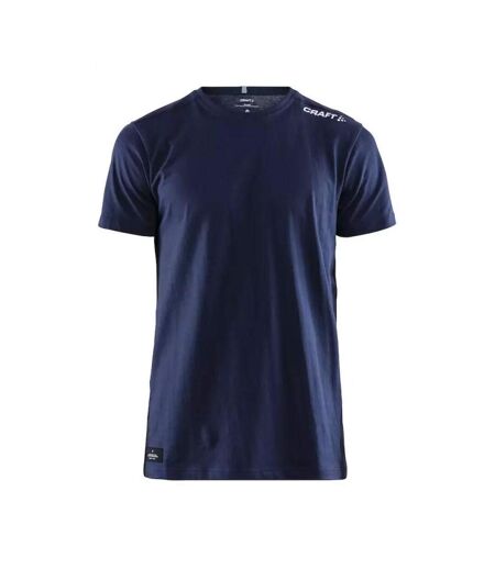 T-shirt marine homme craft community - s