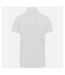 Kariban Mens Piqué Stud Front Polo Shirt (White) - UTPC6463