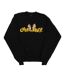 Disney Chip And Dale Character Logo Sweatshirt Womens/Ladies (Noir) - UTBI14202-1
