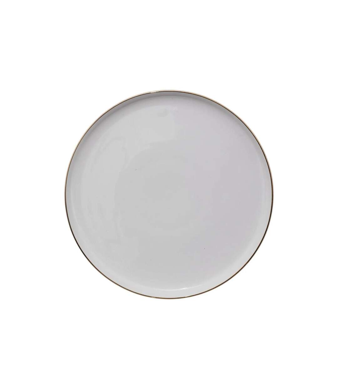 Lot de 6 Assiettes Plates Sublima 27cm Blanc-1