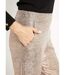 Pantalon large taille élastiquée maille brillante-5