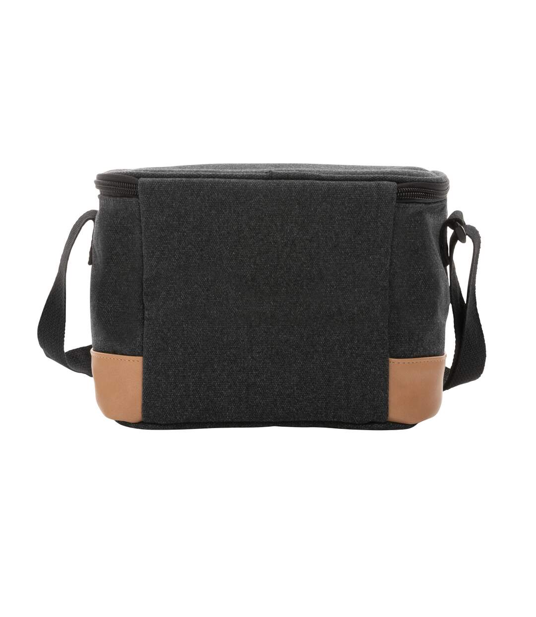 6l recycled canvas cooler bag one size black XD Collection-2