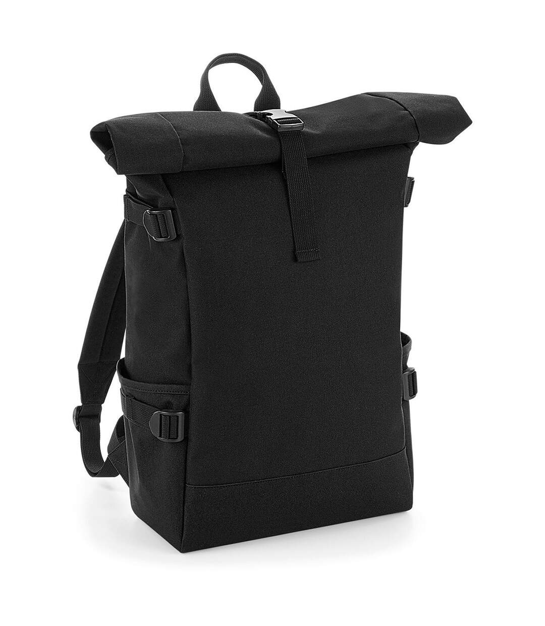 Sac à dos roll-top 22L - compartiment ordinateur - BG858 - noir