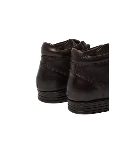 Bottines chukka dean homme marron foncé Maine