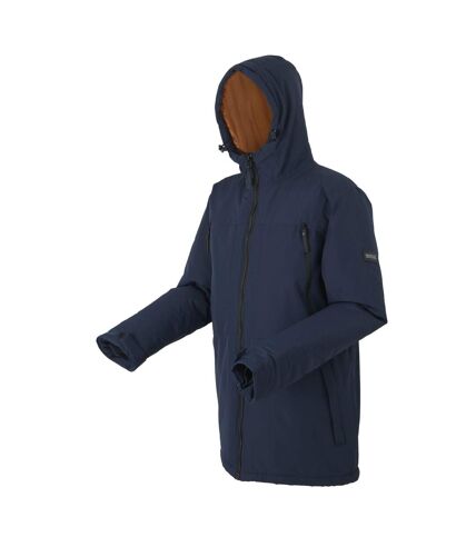 Veste isolée larrick homme bleu marine / orange sombre Regatta