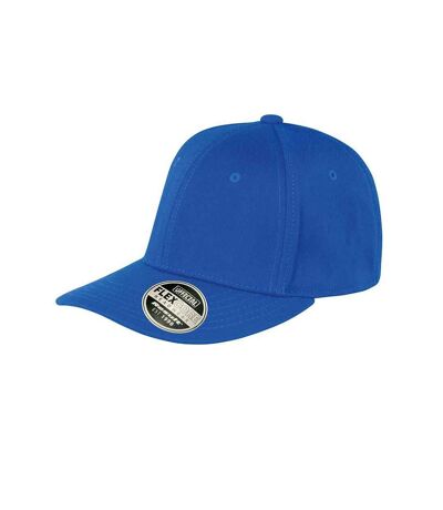 Unisex adult kansas flexible baseball cap vivid blue Result Headwear