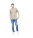 T-shirt Deuxtip Homme Ombre Chiné Crosshatch-1