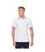 Mens Upwood Polo Shirt White Bewley & Ritch-2