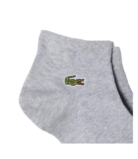 X3 paires de chaussettes gris/marine/blanc mixte lacoste ra2917
