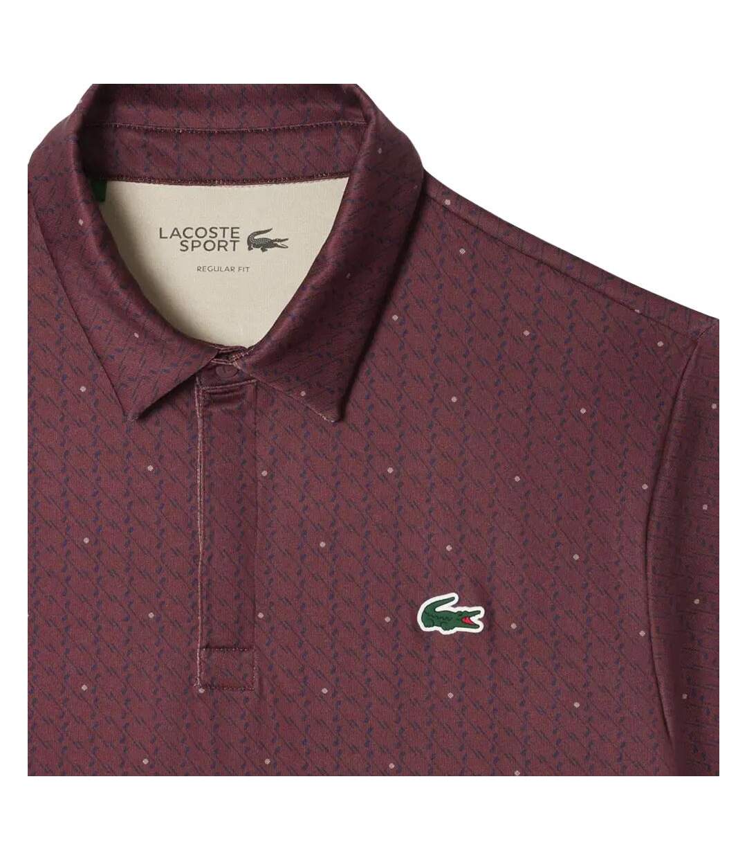 Polo bordeaux homme lacoste dh5175-3