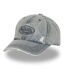 Casquette baseball adulte en jean avec effet destroy Jean Vondutch-1