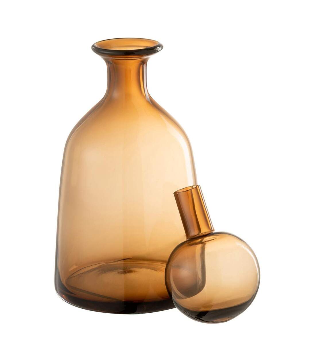 Bouteille avec Bouchon Uni Joyce 33cm Marron-2